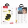 Wireless Hands Free Hoco S21 Magic Shadow Gaming Headset v5.0 με Led Φωτισμό, Βάση Φόρτισης Κίτρινο