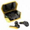 Wireless Hands Free Hoco S21 Magic Shadow Gaming Headset v5.0 με Led Φωτισμό, Βάση Φόρτισης Κίτρινο
