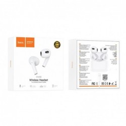 Wireless Hands Free Hoco EW09 Soundman TWS V5.1 Εναλλαγή Master/Slave και Συμβατότητα με Siri / Google Assistant Λευκό