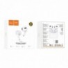 Wireless Hands Free Hoco EW09 Soundman TWS V5.1 Εναλλαγή Master/Slave και Συμβατότητα με Siri / Google Assistant Λευκό