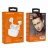True Wireless Hands Free Borofone BE47 Serenity TWS V5.0 Λευκά με Εναλλαγή Master/Slave