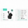 Wireless Hands Free Hoco EW08 Studious TWS V.5.1 Εναλλαγή Master/Slave και Συμβατότητα με Siri / Google Assistant Μαύρο