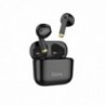 Wireless Hands Free Hoco EW08 Studious TWS V.5.1 Εναλλαγή Master/Slave και Συμβατότητα με Siri / Google Assistant Μαύρο