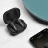 Wireless Hands Free Hoco ES34 Pleasure V5.0 Μαύρα με Πλήκτρο Αφής, Εναλλαγή Master/Slave και Συμβατότητα με Siri / Google Assist