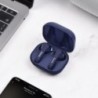 Wireless Hands Free Hoco ES34 Pleasure V5.0 Μπλε με Πλήκτρο Αφής, Εναλλαγή Master/Slave και Συμβατότητα με Siri / Google Assista
