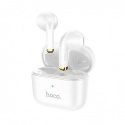 Wireless Hands Free Hoco EW08 Studious TWS V.5.1 Εναλλαγή Master/Slave και Συμβατότητα με Siri / Google Assistant Λευκό