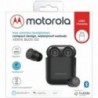 Bluetooth Hands Free Motorola Vervebuds 120 In-ear TWS IPX6 με USB-C  Μαύρο Συμβατά με Alexa, Siri και Google Assistant