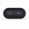 Bluetooth Hands Free Motorola Vervebuds 120 In-ear TWS IPX6 με USB-C  Μαύρο Συμβατά με Alexa, Siri και Google Assistant