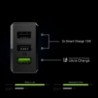Φορτιστής Ταξιδίου Green Cell CHARGC03 ChargeSource3 3xUSB 30W 3 x USB 5V 2.4A x2, 12V 1.5A x1με fast charging Ultra Charge