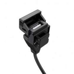 Φορτιστής Μοτοσυκλέτας Hoco Z45 5V / 2.4A  Μαύρο