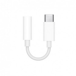 Αντάπτορας Apple MU7E2 3.5mm (Female) σε USB C (Male) Λευκό