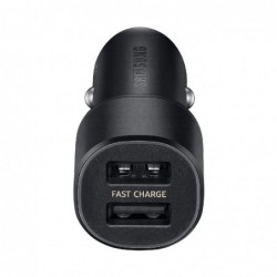 Φορτιστής Αυτοκινήτου Samsung EP-L1100 2A με Δύο Θύρες Fast Charge Bulk Μαύρος