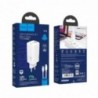 Φορτιστής Ταξιδίου Hoco N16 Scenery Fast Charging PD 65W QC3.0 2 x USB-C, 1 x USB-A 5V/3A με Καλώδιο USB-C 1μ. Λευκό GaN Tech