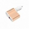 Φορτιστής Αυτοκινήτου Hoco Z10 Dual USB Fast Charging 5V 120W και Είσοδο 12/24V Λευκό