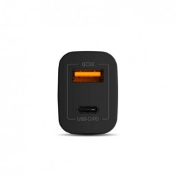 Φορτιστής Αυτοκινήτου Green Cell CAD33 USB-C Power Delivery 24W 5V/3A, 9V/2A, 12V/2A + USB Quick Charge 3.0 3.6-6.5V/3A, 6.5V-9V