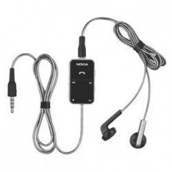 Hands Free Stereo Nokia HS-45/AD-54 3.5mm Μαύρο