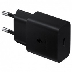 Φορτιστής Ταξιδίου Samsung Fast Charging EP-T1510XBEGEU 15W με Καλώδιο USB-C σε USB-C  Μαύρο