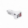 Φορτιστής Αυτοκινήτου Hoco Z3 Dual USB Fast Charging 5V/3.1A και Είσοδο 12/24V Λευκός
