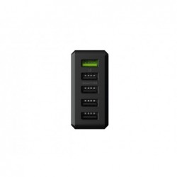 Φορτιστής Ταξιδίου Green Cell CHARGC05 ChargeSource3 5 5xUSB 52W 5V 2.4A x4, DC 12V 1.5A x1 με Ultra Charge