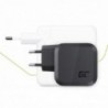 Φορτιστής Ταξιδίου Green Cell CHARGC08  PowerGaN 65W 2x USB-C, 1x USB-A Quick Charge 3.0, Samsung AFC, Huawei FCP