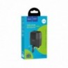 Φορτιστής Ταξιδίου Hoco C77B Highway Dual USB 5V/2.4A Μαύρος για πρίζα UK