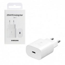 Φορτιστής Ταξιδίου Samsung EP-TA800NWEGEU USB-C 25W Λευκό