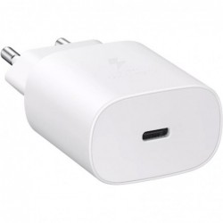 Φορτιστής Ταξιδίου Samsung EP-TA800NWEGEU USB-C 25W Λευκό
