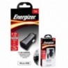 Φορτιστής Αυτοκινήτου Energizer 1A με Αποσπώμενο Καλώδιο Micro USB 1μ Μαύρο