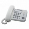 Σταθερό Ψηφιακό Τηλέφωνο Panasonic KX-TS520EX2W Λευκό
