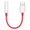 Αντάπτορας OnePlus USB C (Male) σε 3.5mm (Female) Κόκκινο