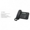 Σταθερό Ψηφιακό Τηλέφωνο Panasonic KX-TS580EX2B Μαύρο με Ανοιχτή Συνομιλία