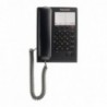 Τηλεφωνική Συσκευή Ξενοδοχειακού Τύπου Panasonic KX-TS550GRB Μαύρο με Emergency Button