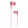 Hands Free Stereo Devia EM018 3.5mm Kinstone Series Ροζ