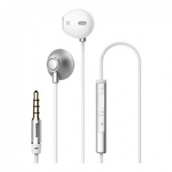 Hands Free Stereo Baseus Encok H06 3.5mm Ασημί
