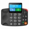 Σταθερό GSM Τηλέφωνο Maxcom MM42D 4G με Λειτουργία Κινητού Τηλεφώνου, Πλήκτρο SOS, Android 6.0 Μαύρο