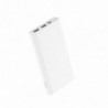 Power Bank Hoco J55 Neoteric 10000mAh Dual USB και USB-C / Micro-USB Input 2.0A και ένδειξη LED Λευκό