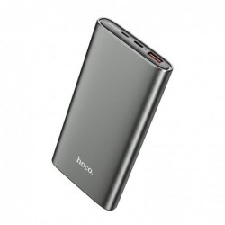 Power Bank J83 Standard PD20W+QC3.0 10000mAh με USB-A και USB-C και Ένδειξη Μπαταρίας Ασημί