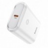 Power Bank Hoco Q3 Mayflower 10000mAh PD20W+QC3.0 Mini Size Έξοδος USB-C και Έξοδος USB-A  Λευκό