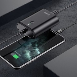 Power Bank Hoco Q3 Mayflower 10000mAh PD20W+QC3.0 Mini Size Έξοδος USB-C και Έξοδος USB-A  Μαύρο