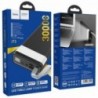 Power Bank Hoco J73 Powerful 30000mAh με 2 Εξόδους USB-A, Οθόνη και Λειτουργία Φωτιστικού  Μαύρο