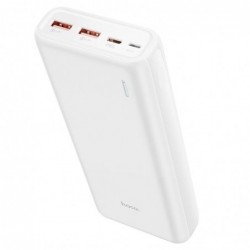 Power Bank J80A Premium 20000mAh με 2x USB-A / USB-C και Φωτιζόμενη Ένδειξη Μπαταρίας Λευκό