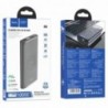 Power Bank Hoco Q6 Aegis 10000mAh 30W USB 22.5W, USB-C PD 20W με οθόνη  Fast Charge Μαύρο