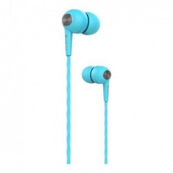 Hands Free Stereo Devia EM018 3.5mm Kinstone Series Μπλε