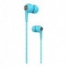 Hands Free Stereo Devia EM018 3.5mm Kinstone Series Μπλε