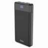 Power Bank Hoco J84  Cool 10000mAh με Διπλή Έξοδο USB-A και USB-C,Micro-USB και Οθόνη  Μαύρο