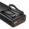 Power Bank J41 Pro Mobi 10000mAh PD3.0+QC3.0 με USB-A  22.5W, USB-C 20W και Οθόνη Μαύρο