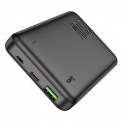 Power Bank Hoco J87 Tacker 10000mAh PD20W+QC3.0 με Έξοδος Usb-A 18W  και Usb-C 20W  Μαύρο