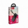 Power Bank Premium Hoco J41 Treasure 10000mAh με 2x USB-A, Fast Charging, Intelligent Balance και LED Μαύρο