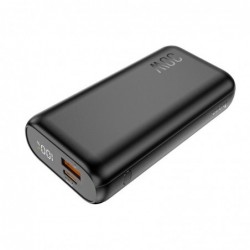 Power Bank Hoco Q5 Aegis 10000mAh 30W Mini Size με USB-C30W USB-A 22,5W και οθόνη Super Fast Charge Μαύρο