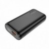 Power Bank Hoco Q5 Aegis 10000mAh 30W Mini Size με USB-C30W USB-A 22,5W και οθόνη Super Fast Charge Μαύρο